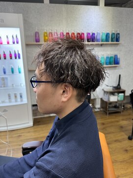 アウラ 近鉄八尾駅前店(Aura) #八尾メンズパーマ #八尾ツイストスパイラル #八尾マッシュ