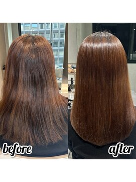 ルミス 銀座(Lumis) 大人可愛い20代30代40代外ハネレイヤーミディアム