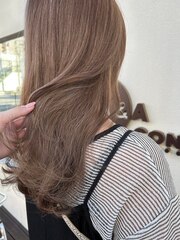 ゆるふわウェーブ艶髪ロング　髪質改善カラー #10