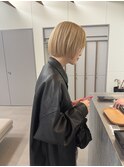 ミルクティーベージュダブルカラーインナーカラーケアブリーチ