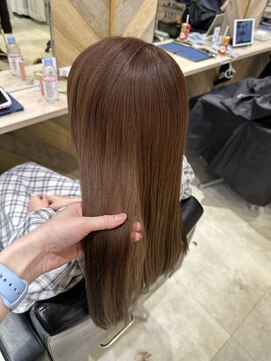 フリーラ 表参道(freera) 艶髪ブラウンカラー