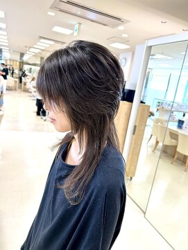 ケンジ 平塚ラスカ店(KENJE) ハイレイヤー/ウルフカット/くびれヘア