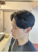 ニュアンスパーマ☆自然な毛流れメンズパーマ