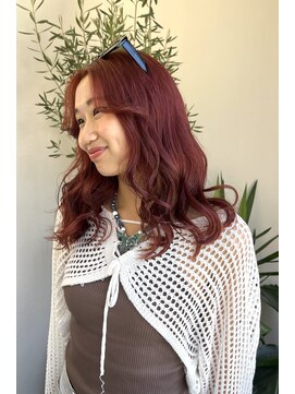 ソソ(soso) 【soso カンナ】ブラウンレッド