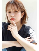 ヘアーアンドメイク エイダ(hair&make eida)&nbsp;ホワイトグレージュ/ デジタルパーマ【 神保町/ 竹橋】