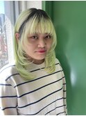 ★フェイスレイヤー×ライムグリーン★