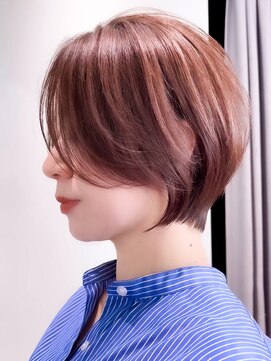 シカタ シーカ 鎌倉(CICATA/ShIKA.) 【小顔似合わせ】30代40代前髪あり丸みくびれショート4