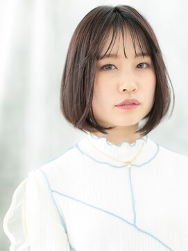 ドクターズ サロン ラブ(Dr's Salon LAB) ツヤ髪シースルーバング小顔補正カットp古河20代30代40代