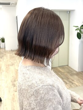 セイドット フクオカ(Say.FUKUOKA) 【Say.福岡】くびれボブ×前下がり×ベージュカラー