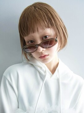 ユルク(JURK nagoya) ミルクティーベージュ×ボブ