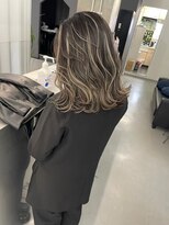 キング(K!ng)&nbsp;縮毛矯正髪質改善ハイライトレイヤーカット枚方美容室エクステ