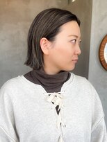 テトヘアー(teto hair) ハイライトカラーデザインカラー切りっぱなしボブブリーチ