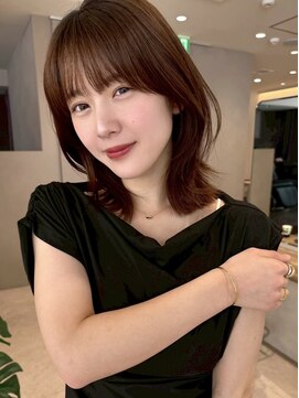 ジーナ 流山おおたかの森(Zina) 髪質改善＊ボルドーくびれヘアミディ＊美髪【Zinaおおたか】