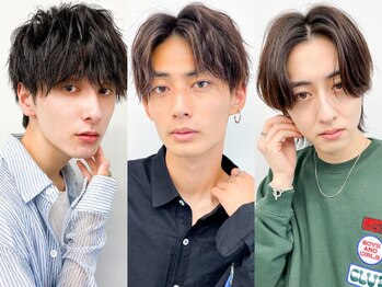 オグジュアリー 表参道(aux.)の写真/シャドウ・ツイスパ・フェザーなど多彩なパーマに対応◎かかりにくい髪質の方もぜひご相談ください！