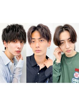 シャドウ・ツイスパ・フェザーなど多彩なパーマに対応◎かかりにくい髪質の方もぜひご相談ください！