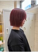 pink beige × bob