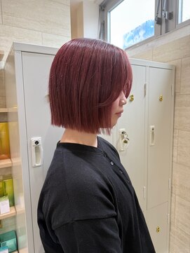 ジーナ 熊本(Zina) pink beige × bob