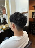 メンズショート ツイストスパイラルパーマ 佐世保