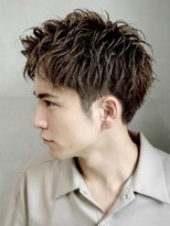 フィフス 渋谷(fifth)&nbsp;ラフな質感の無造作パーマ×スパイキーショートスタイル