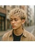 メンズ限定メンズ特化カット+トリプルカラー　17000円　担当佐藤文也限定