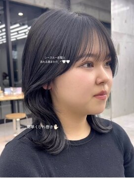 ビューブルー 亀戸錦糸町(VIEW BLUE) 美髪シアーカラーピンクブラウンショートカット切りっぱなしボブ