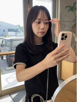 リコ(liko) レイヤーカット × ブラウンカラー