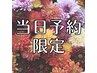 【当日限定】カット+AVEDAカラー+選べるトリートメント ￥23100→￥14300