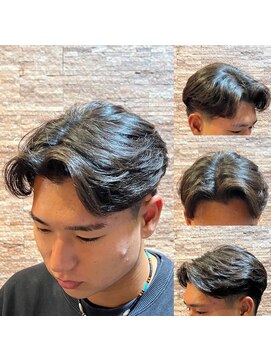 アールドボーテ 理容室(R de Beaute) 銀座ツーブロック ワンカールパーマ