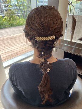 トキオガーデン(TOKIO garden) 編みおろしヘア