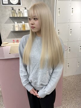 ペレ アネックス 大阪梅田茶屋町店(PELE ANNEX) 黒髪カタログ/クラゲヘアー/オリーブグレー/梅田