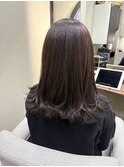 ワンカール巻いて可愛いレイヤースタイル