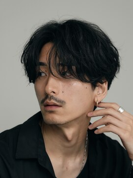 フィフスパーク(fifth PARK) 渋谷ニュアンスパーマルーズパーマ毛流れヘアメンズビジネスヘア