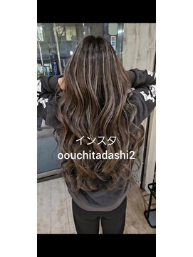 コントラストハイライト×ブロンズベージュ