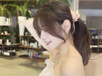 グランド(GRAND)の写真/【顔周り/レイヤー】骨格に似合わせた顔周りデザイン 忙しい朝でも簡単スタイリング☆