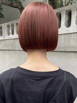 トリコ アヴェダ ららテラス北綾瀬(tricot AVEDA)&nbsp;ショートボブ/切りっぱなしボブ/暖色ボブ/北綾瀬