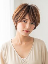 フープ 川越(hoop)&nbsp;川越/ショート/ボブ/ハイライト/白髪ぼかし/白髪染め