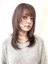 リットバイウェイズ(Lit by WAYS)&nbsp;レイヤーカット/ハッシュカット/ミディアムレイヤー