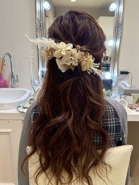 札幌ヘッドスパ ヘアセットサロン ダウンスタイルヘアセット