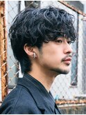 仙台メンズパーマツイストスパイラルパーマ波巻きパーマツイスパ