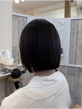 セブンルックス モカ 宇都宮鶴田店(7LOOKS mocha) タッセルボブ
