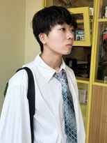 ヒントステーション フォーメンズ(HINTSTATION for Men's)&nbsp;〈浅草美容室〉クセを活かしたナチュラルマッシュ
