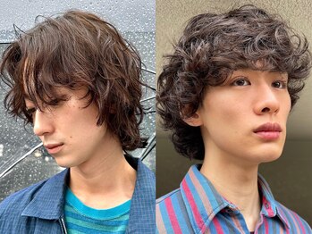 ナループロアオハナ(Nalu pu loa ohana)の写真/ON/OFFの2wayが大好評![神宮前/パーマヘア/パーマスタイル/ショートパーマ/ロングパーマ/MEN'S/学割U24]