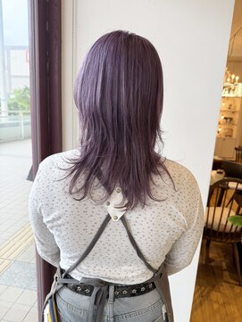 ルッツ(Lutz. hair design) 7/25 ラベンダーカラー【千代田彩夏】