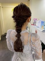 アンジェロ(ANGELO)&nbsp;ヘアセット/結婚式/編みおろし