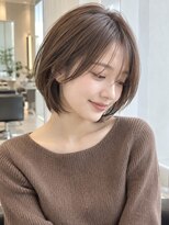 FRAMES 南浦和店【11月6日OPEN（予定）】&nbsp;ショートボブ髪型20代30代40代前髪あり前髪なし面長丸顔南浦和