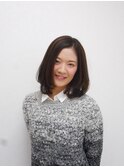 艶★と柔らかさをあわせ持つ優しげな大人かわいいミディアムボブ