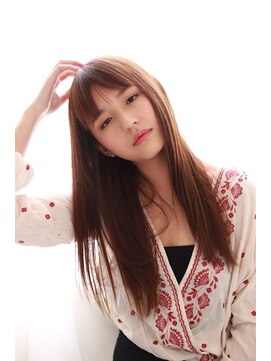 アッシュ 二子玉川店(Ash) 【Ash】ゆるサラストレートロング