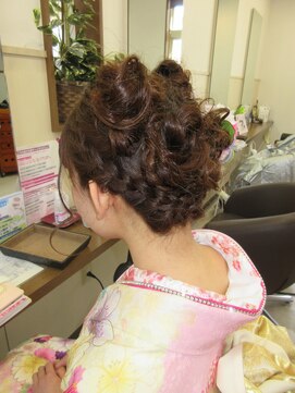 コアフィールフィス(COIFFURE fils) 猫耳☆成人式セット