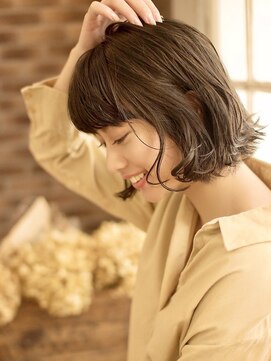 ベック ヘアサロン(BEKKU hair salon) 毛先パーマでルーズに動く似合わせボブヘア^_^☆