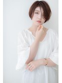 ローライト*モードなアシンメトリーショートZ川口30代40代50代